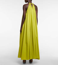 Oscar de la Renta Halterneck cotton gown
