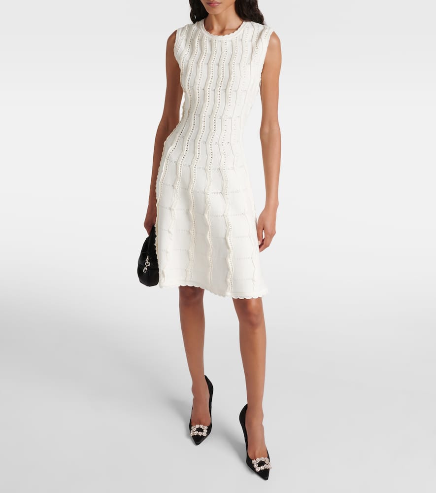 Oscar de la Renta Knitted minidress