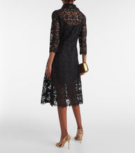 Oscar de la Renta Lace midi dress