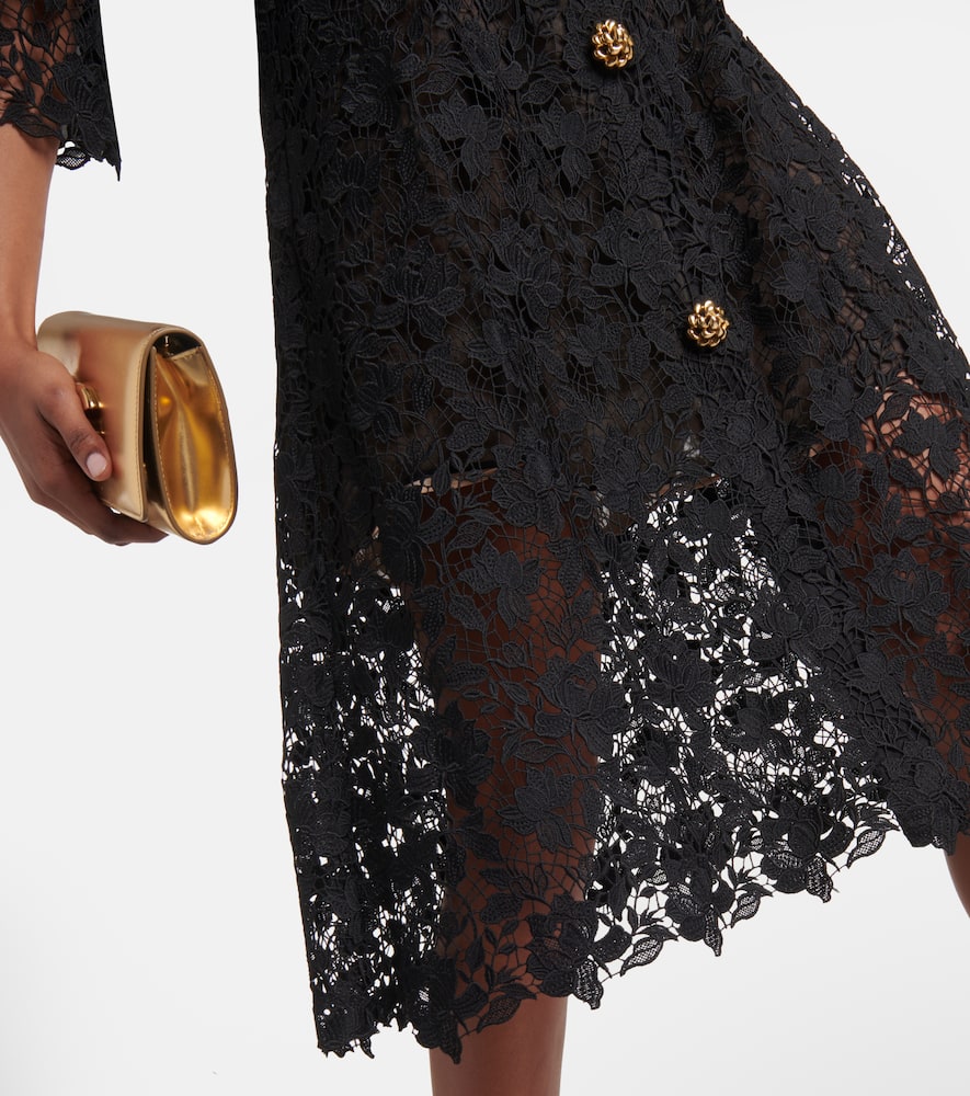 Oscar de la Renta Lace midi dress