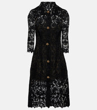 Oscar de la Renta Lace midi dress