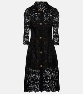 Oscar de la Renta Lace midi dress