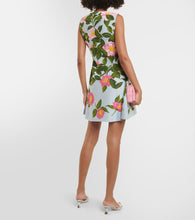 Oscar de la Renta Printed minidress