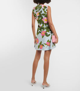 Oscar de la Renta Printed minidress