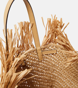Oscar de la Renta Square Medium crochet tote bag