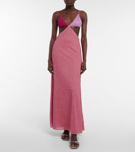 Oseree Cut-out maxi dress