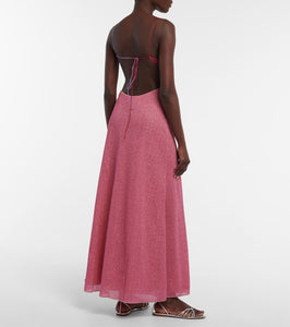 Oseree Cut-out maxi dress