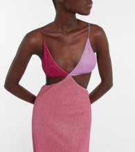 Oseree Cut-out maxi dress