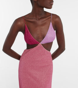 Oseree Cut-out maxi dress