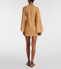 Oseree Lumi√É¬®re metallic minidress