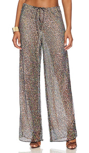 Oseree Netquins Pants in Black - Pantalon Oseree Netquins en Noir - Oseree 黑色 Netquins 长裤 - Oseree Netquins-Hose in Schwarz - Oseree Netquins 팬츠블랙 색상 - Pantaloni Oseree Netquins neri
