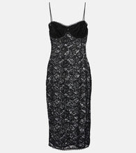 Oseree O-Lover floral lace midi dress