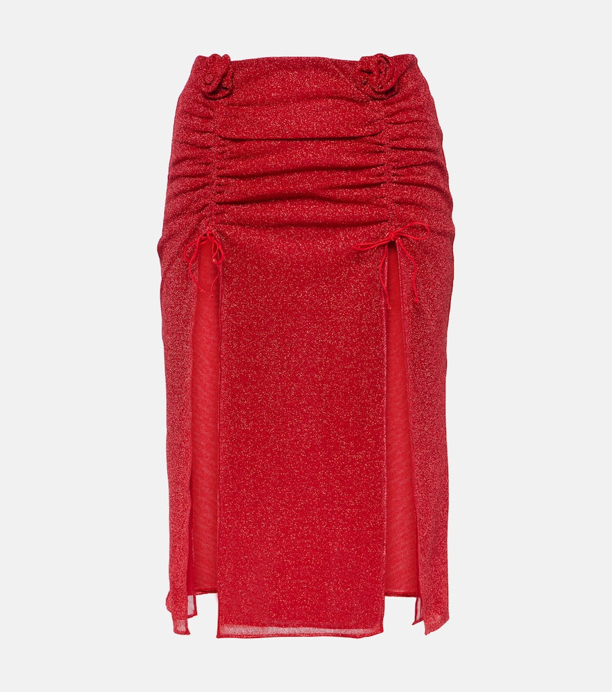 Oseree Rose midi skirt - Oseree Rose 中长裙