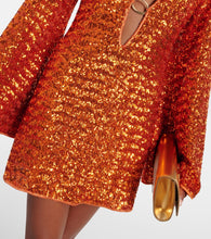 Oseree Sequined beach dress