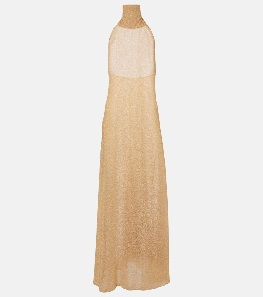 Oseree metallic maxi dress. Oseree 金属色长裙