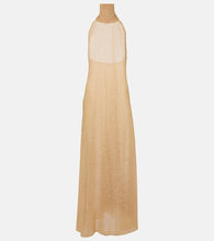 Oseree metallic maxi dress. Oseree 金属色长裙