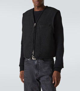 Our Legacy Faux shearling-lined vest