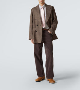 Our Legacy Sharp DB linen and cotton blazer