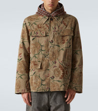 Our Legacy Uniform floral cotton canvas jacket