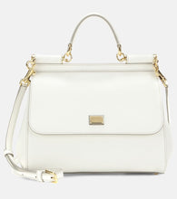 Dolce&Gabbana Miss Sicily Medium leather shoulder bag. Shop Dolce&Gabbana Top-Handle Bags for women now.