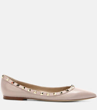 Valentino Garavani Rockstud leather ballet flats