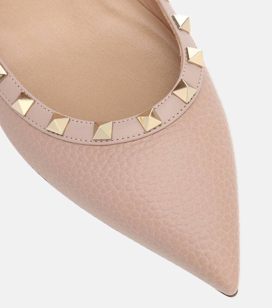 Valentino Garavani Rockstud leather ballet flats