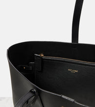 Saint Laurent Shopping E/W leather tote bag