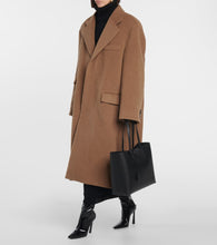 Saint Laurent Shopping E/W leather tote bag