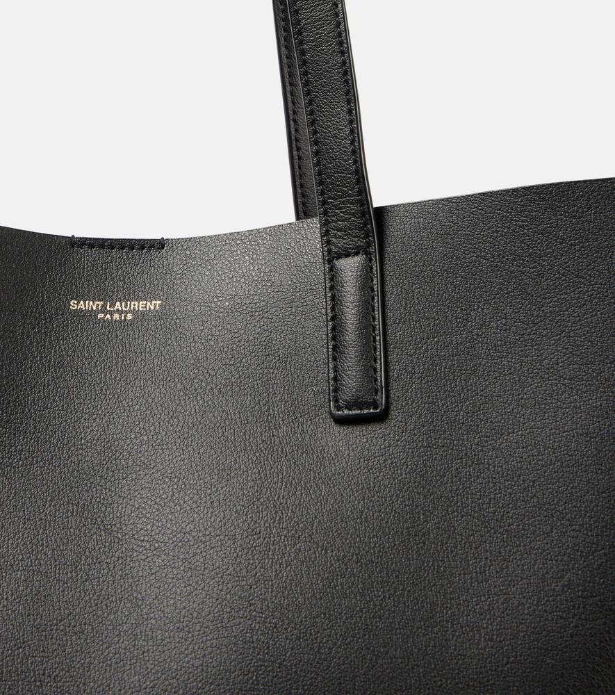 Saint Laurent Shopping E/W leather tote bag