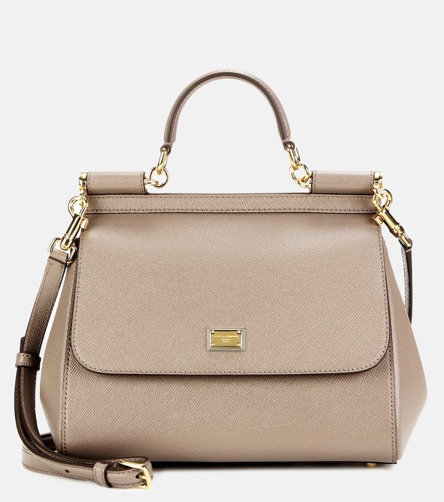 Dolce&Gabbana Sicily Medium leather shoulder bag - Dolce&Gabbana Sicily 中号皮革单肩包