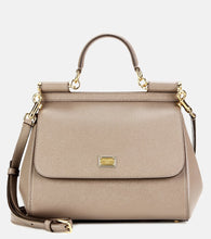 Dolce&Gabbana Sicily Medium leather shoulder bag. Shop Dolce&Gabbana Top-Handle Bags for women now.