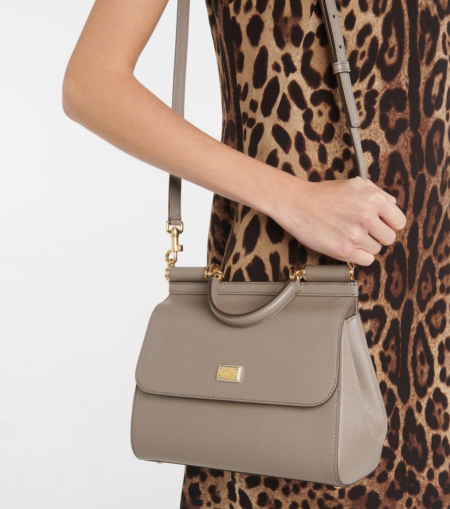 Dolce&Gabbana Sicily Medium leather shoulder bag