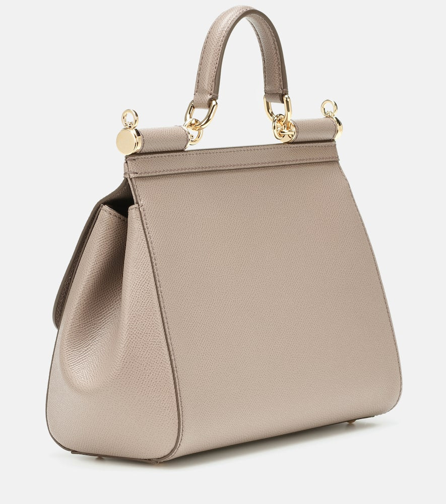 Dolce&Gabbana Sicily Medium leather shoulder bag