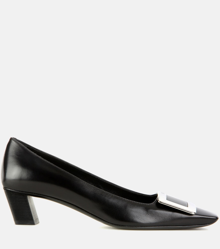 Roger Vivier Belle Vivier leather pumps
