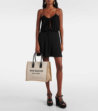 Saint Laurent Tribute 130 leather espadrilles