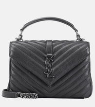 Saint Laurent Coll√É¬®ge Medium leather shoulder bag. Shop Saint Laurent Shoulder Bags for women now.