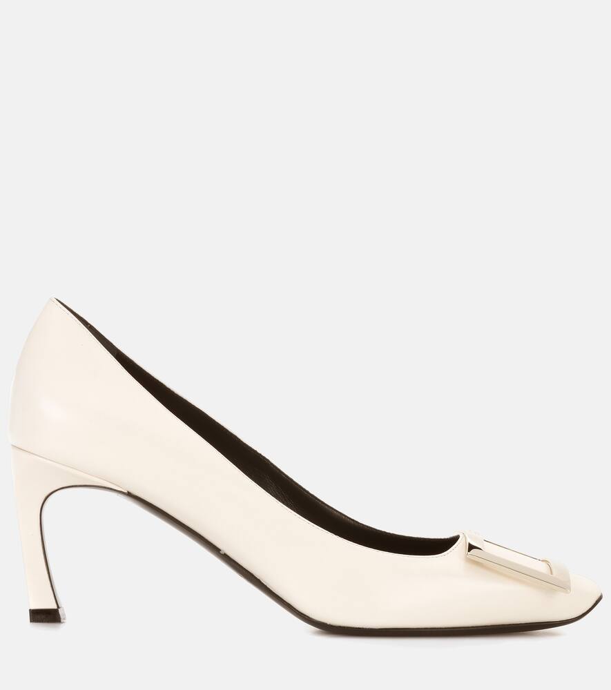Roger Vivier Belle Vivier Trompette leather pumps