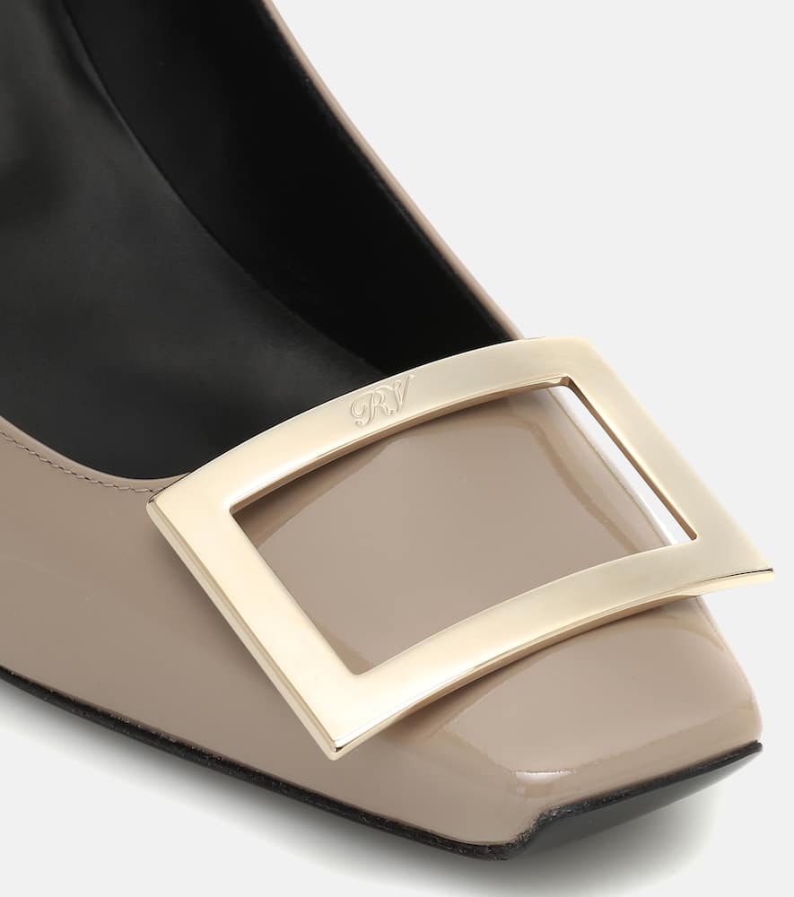 Roger Vivier Belle Vivier Trompette patent leather pumps