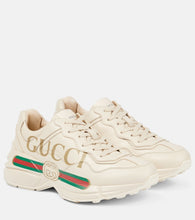 Gucci Rhyton leather sneakers - Gucci Rhyton 皮革运动鞋