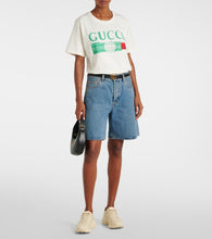 Gucci Rhyton leather sneakers