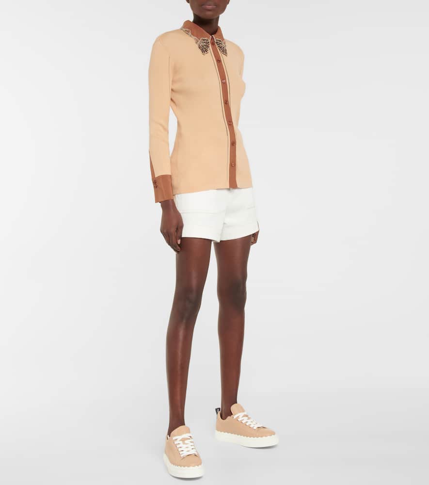 Chloe Lauren leather sneakers