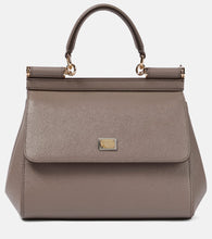 Dolce&Gabbana Sicily Small leather shoulder bag. Shop Dolce&Gabbana Shoulder Bags for women now.