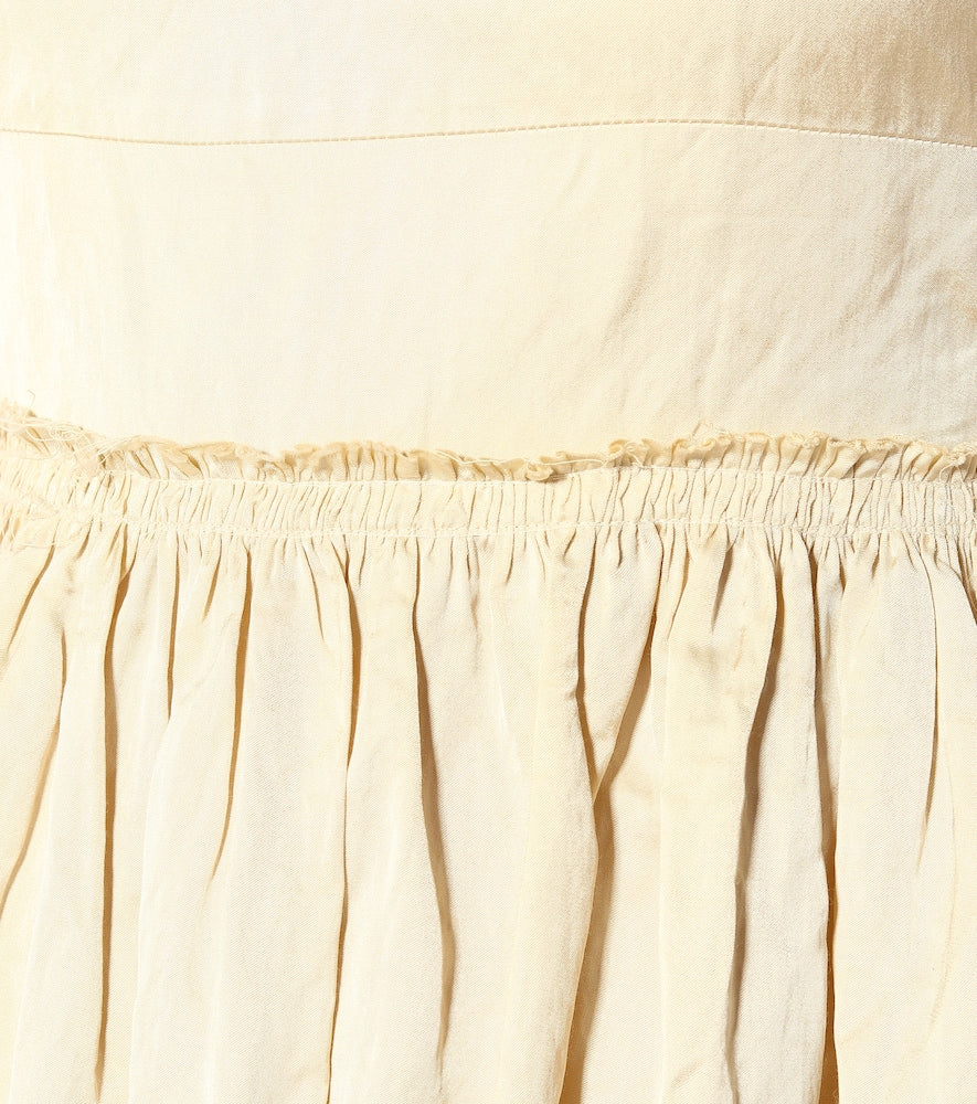 Brock Collection Ondina satin midi dress