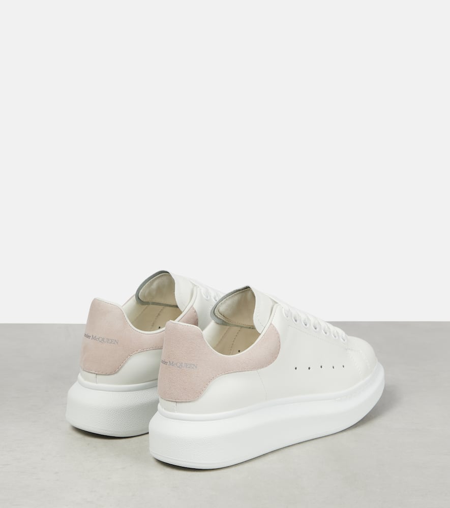 McQueen Oversized leather sneakers