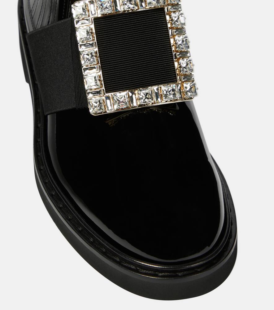 Roger Vivier Viv' Rangers patent leather ankle boots