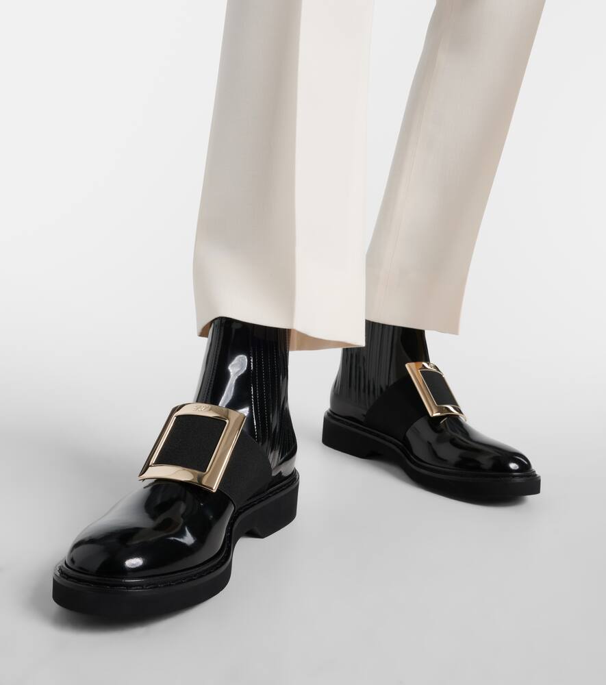 Roger Vivier Chelsea Viv' leather ankle boots