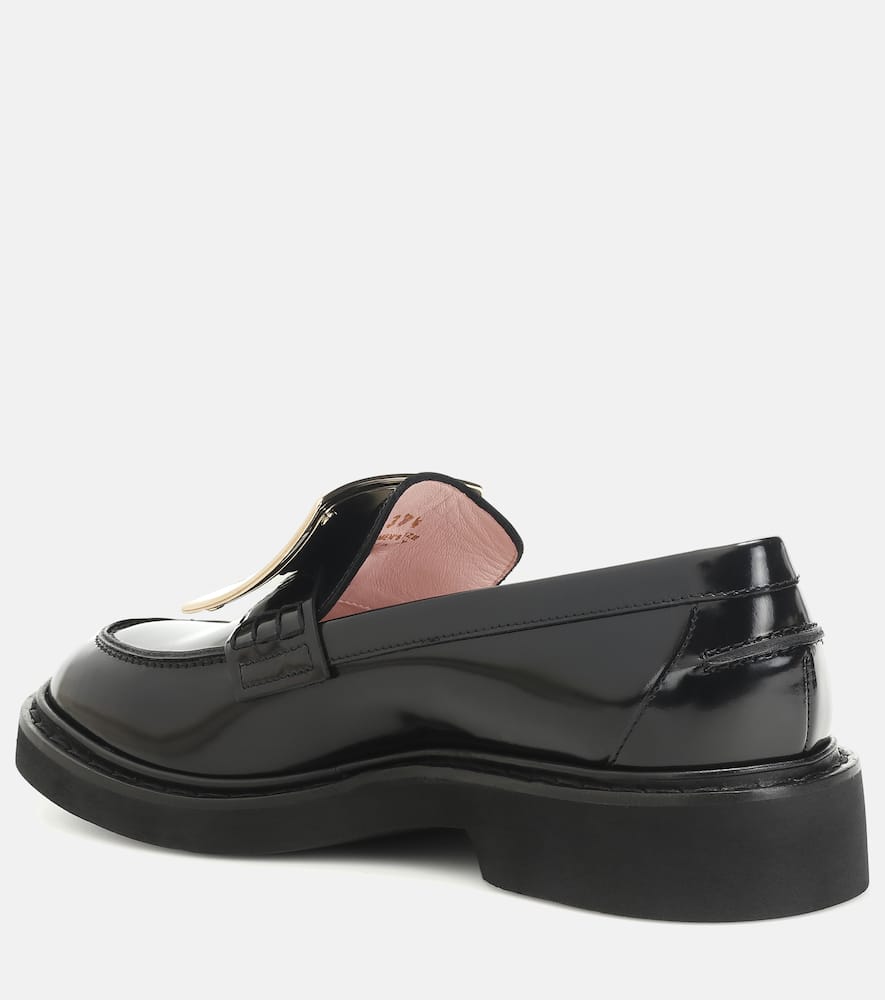Roger Vivier Viv' Rangers patent leather loafers