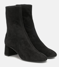 Aquazzura Saint Honore 50 suede ankle boots - Aquazzura Saint Honore 50 麂皮踝靴
