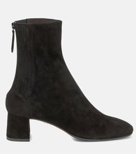 Aquazzura Saint Honore 50 suede ankle boots