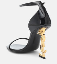 Saint Laurent Opyum 110 patent leather sandals